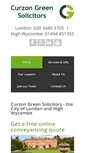 Mobile Screenshot of curzongreen.co.uk